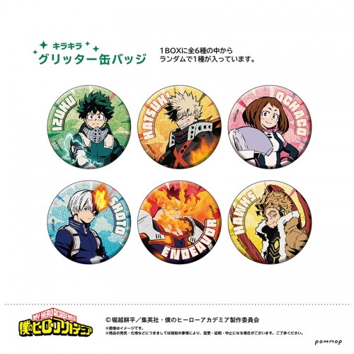 グッズ バッチ 僕のヒーローアカデミア 缶バッジコレクション アニメイト