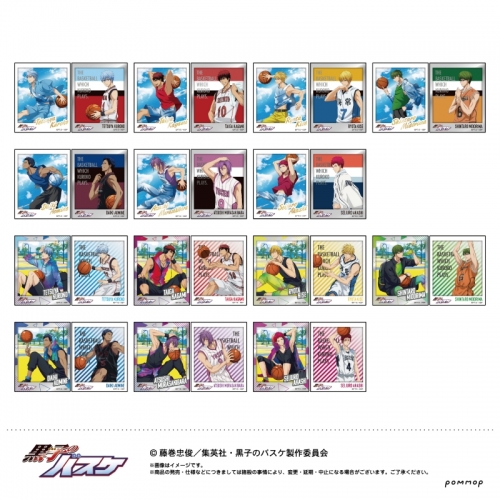 グッズ ステッカー 黒子のバスケ フォト風メタルステッカーコレクション アニメイト