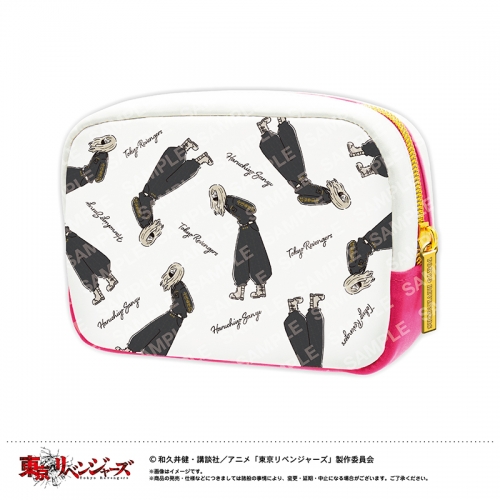 グッズ ポーチ 東京リベンジャーズ ゆるスタ ポーチ C 三途 春千夜 アニメイト
