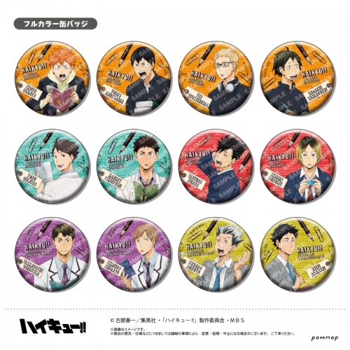 グッズ-バッチ】ハイキュー!! 缶バッジコレクション | アニメイト