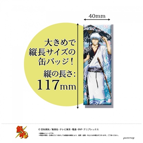 グッズ-バッチ】銀魂 ロング缶バッジコレクション | アニメイト