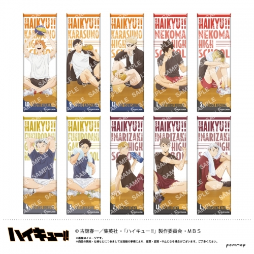 グッズ-バッチ】ハイキュー!! ロング缶バッジコレクション | アニメイト
