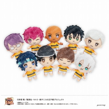グッズ-ぬいぐるみ】新テニスの王子様 おきがえぬいぐるみミニ 立海9体 