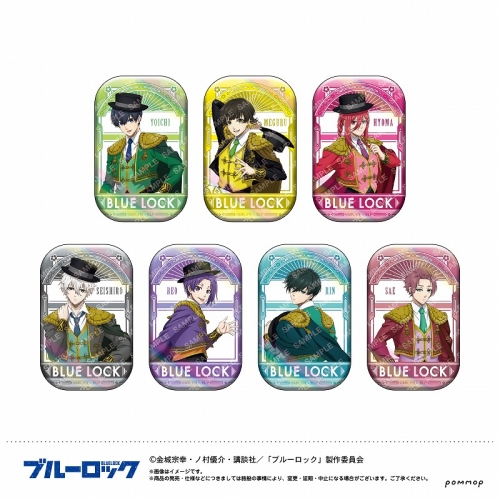 グッズ-バッチ】ブルーロック ホログラムスクエア缶バッジコレクション 