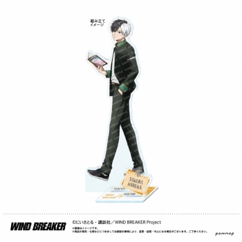 グッズ-スタンドポップ】WIND BREAKER アクリルスタンド-屋上で勉強会 