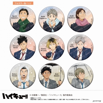 グッズ-バッチ】ハイキュー!! 缶バッジコレクション(B)-お天気版権 第 