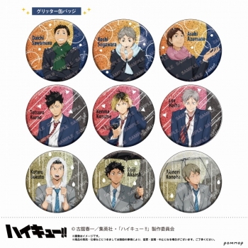 グッズ-バッチ】ハイキュー!! 缶バッジコレクション(B)-お天気版権 第 