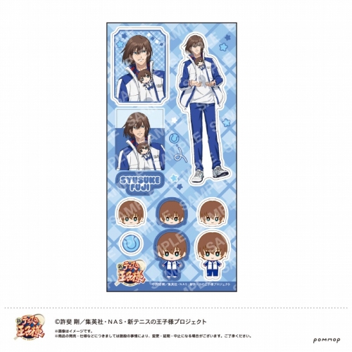 不二周助 テニスの王子様 アニメイト 特典 ステッカー テニプリ 