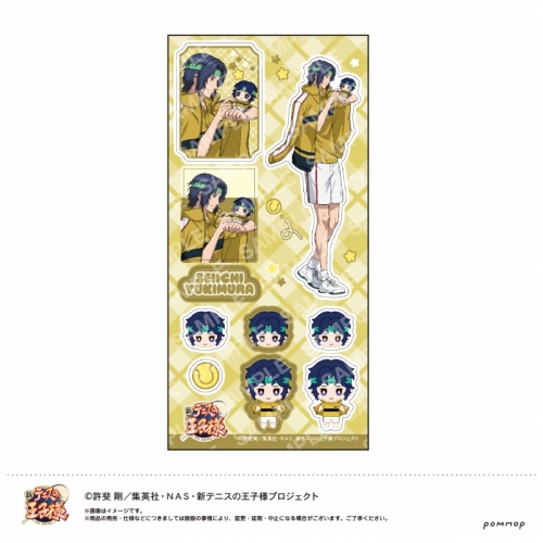 グッズ-シール】新テニスの王子様 シール-おきがえぬいといっしょ第3弾