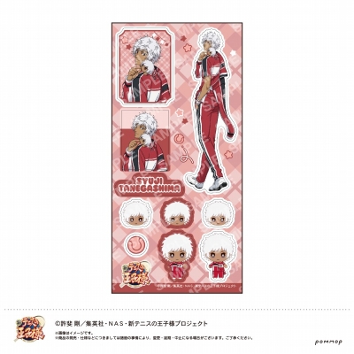 【グッズ-シール】新テニスの王子様 シール-おきがえぬいといっしょ第3弾-(H 種ヶ島修二)