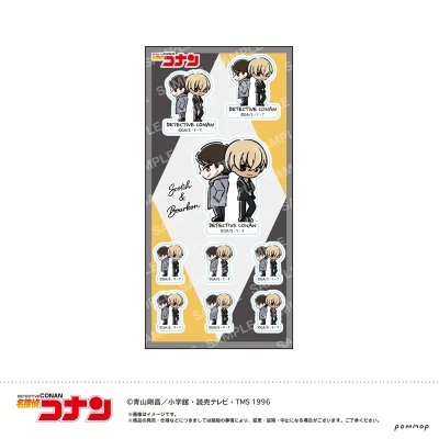 【グッズ-シール】名探偵コナン シール-ゆるスタmini第4弾-(J スコッチ&バーボン)