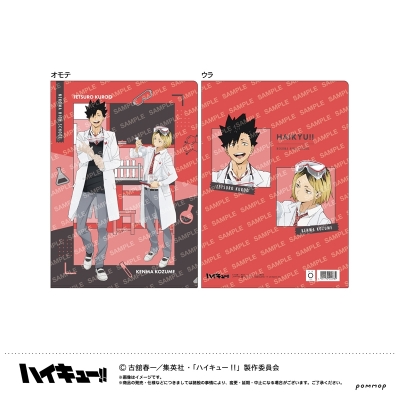 【グッズ-クリアファイル】ハイキュー!! クリアファイル-授業!!-(C 音駒高校)