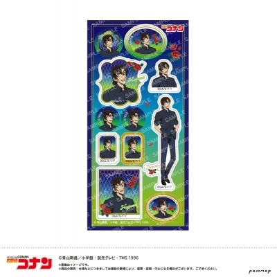 【グッズ-シール】名探偵コナン シール-ミッドナイトCoolシリーズ-(F 萩原 研二)