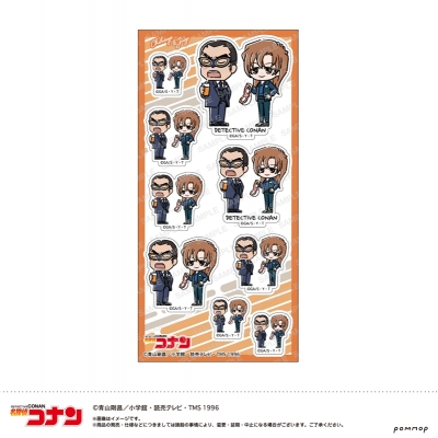 【グッズ-シール】名探偵コナン シール-ゆるスタmini 第5弾-(H 千速&重悟)