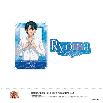 【グッズ-シール】新テニスの王子様 ダイカットシールセット -身支度- (A 越前リョーマ)【アニメイト限定】