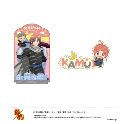 【グッズ-シール】銀魂 ダイカットシールセット-パペット-(F 神威)