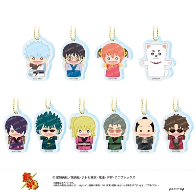 【グッズ-キーホルダー】銀魂 アクリルキーホルダーコレクション<ミニパペット>-パペット-(A)