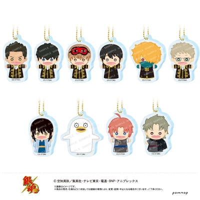 【グッズ-キーホルダー】銀魂 アクリルキーホルダーコレクション<ミニパペット>-パペット-(B)