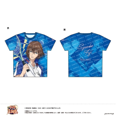 【グッズ-Tシャツ】新テニスの王子様 フルプリTシャツ -青学(せいがく)- (D 不二周助)