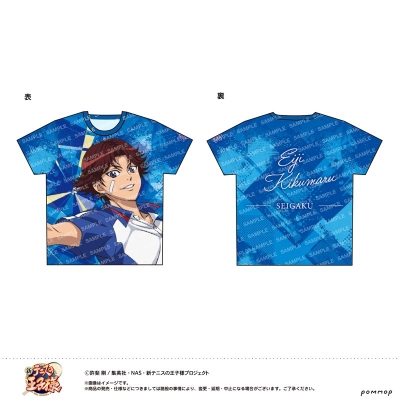 【グッズ-Tシャツ】新テニスの王子様 フルプリTシャツ -青学(せいがく)- (F 菊丸英二)