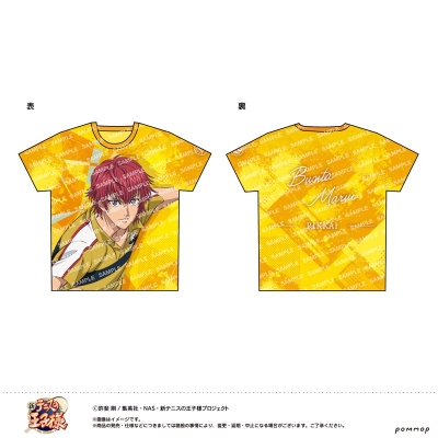 【グッズ-Tシャツ】新テニスの王子様 フルプリTシャツ -立海- (F 丸井ブン太)