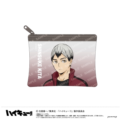 【グッズ-ポーチ】ハイキュー!! Miniクリアポーチ-遠征-(G 北 信介)
