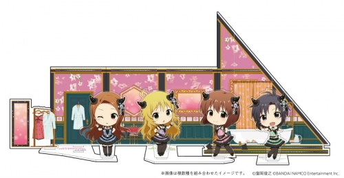 グッズ スタンドポップ アイドルマスター ミリオンライブ アクリルキャラプレートぷちu Xs 萩原雪歩 アニメイト