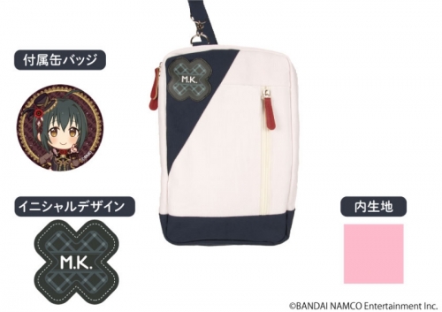 グッズ バッグ アイドルマスター シンデレラガールズ 帆布ボディバッグ 小日向美穂 アニメイト グッズ バッグ アイドルマスター シンデレラガールズ 帆布ボディバッグ 小日向美穂 アニメイト