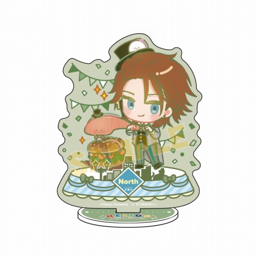 グッズ スタンドポップ エリオスライジングヒーローズ サンリオキャラクターズ アクリルスタンド 6 ガスト アドラー Kirimiちゃん アニメイト