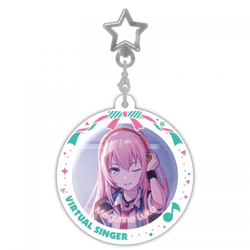 グッズ キーホルダー プロジェクトセカイ カラフルステージ Feat 初音ミク Pitattoキーホルダー 教室のセカイの巡音ルカ アニメイト