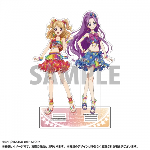 グッズ-スタンドポップ】アイカツ！ ペアアクリルスタンド 4 神崎美月 