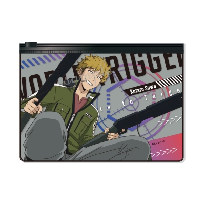 【グッズ-ポーチ】ワールドトリガー Bullets to Target スライダーポーチ 7.諏訪洸太郎