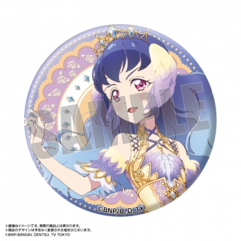 グッズ-バッチ】アイカツフレンズ！ ジュエリー缶バッジ 白百合かぐや 
