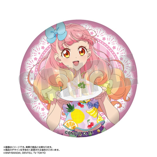 グッズ-バッチ】アイカツフレンズ！ 描きおろし缶バッジ 友希あいね 