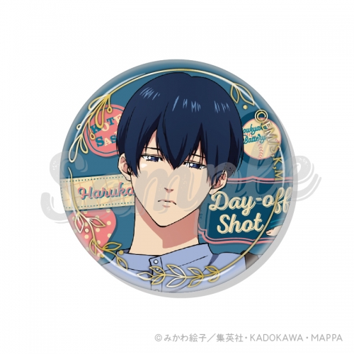 グッズ-バッチ】忘却バッテリー Day-off Shot トレーディング箔押し缶  