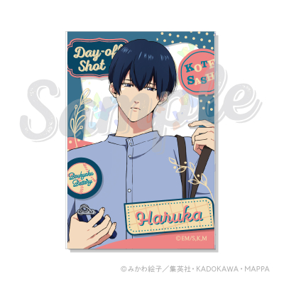 【グッズ-ブロマイド】忘却バッテリー Day-off Shot ホログラムアクリルカード 1.清峰葉流火