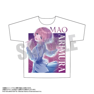 【グッズ-Tシャツ】学園アイドルマスター 両面フルグラフィックTシャツ 有村麻央