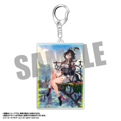 【グッズ-キーホルダー】ユミアのアトリエ 描き下ろしアクリルキーホルダー