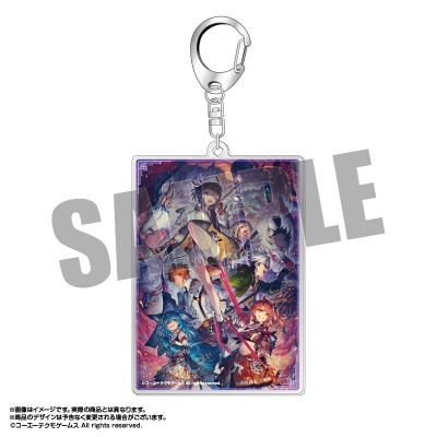 【グッズ-キーホルダー】ユミアのアトリエ BIGアクリルキーホルダー メインビジュアルC