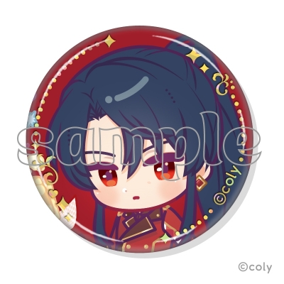 【グッズ-バッチ】魔法使いの約束×マリオンクレープコラボ トレーディング箔押し缶バッジ A