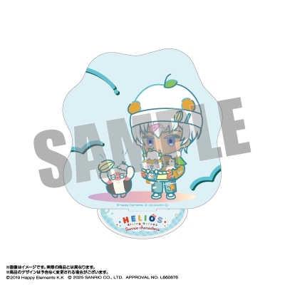 【グッズ-スタンドポップ】エリオスライジングヒーローズ×サンリオキャラクターズ アクリルスタンド 4.オスカー・ベイル×コロコロクリリン なかよしポップコーデver.