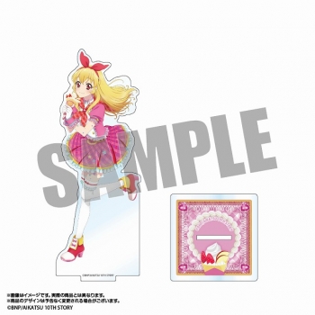 グッズ-スタンドポップ】アイカツ！ あかりGeneration×マリオン アイカツ 星宮いちご アクリルスタンド 3体セット