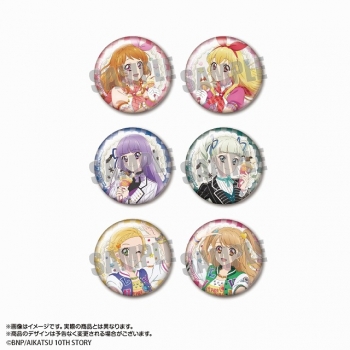 グッズ-バッチ】アイカツ！ あかりGeneration×マリオンクレープ 描き 