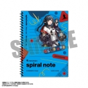 【グッズ-ノート】アークナイツ オペぬい 描き起こしスパイラルノート クロージャの画像