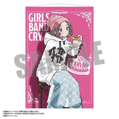 【グッズ-タペストリー】ガールズバンドクライ×HUB B2タペストリー 海老塚智