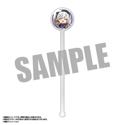 【グッズ-マドラー】ガールズバンドクライ×HUB アクリルマドラー アイ