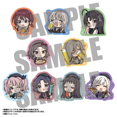 【グッズ-シール】ガールズバンドクライ×HUB フレークシールセット