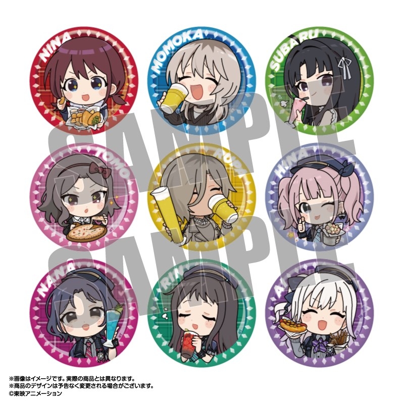 【グッズ-バッチ】ガールズバンドクライ×HUB トレーディング缶バッジ B