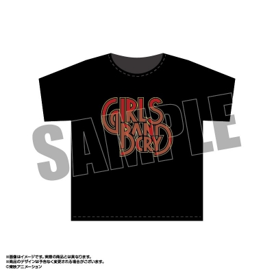 【グッズ-Tシャツ】ガールズバンドクライ×HUB コラボロゴTシャツ