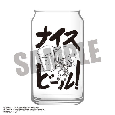 【グッズ-タンブラー・グラス】ガールズバンドクライ×HUB ナイスビール! 缶型グラス
